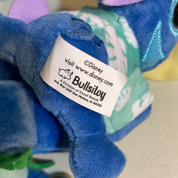 Disney Blue and Green Stitch Mini Plush Set - Picture 2 of 4